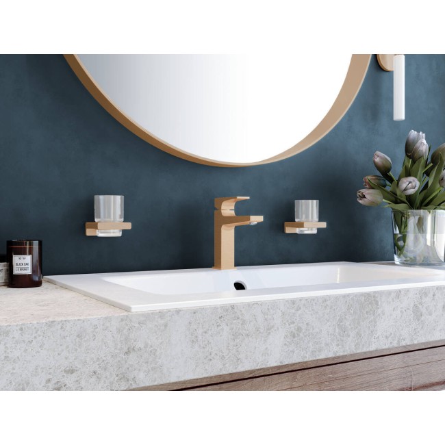 Стаканчик для зубных щеток hansgrohe AddStoris 41749990 золото
