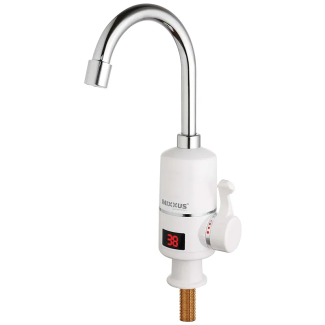 Водонагреватель 3,3 kW проточный, с индикатором температуры, RESET, на мойку MIXXUS Electra 110-E (MI8233)