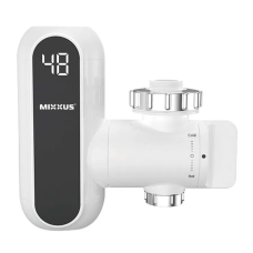 Водонагреватель 3,3 kW проточный, с индикатором температуры, с креплением на излив MIXXUS Electra 650-E (MI6508)