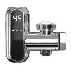 Водонагреватель 3,3 kW проточный, с индикатором температуры, с креплением на излив MIXXUS Electra 650-E CHROME (MI6509)