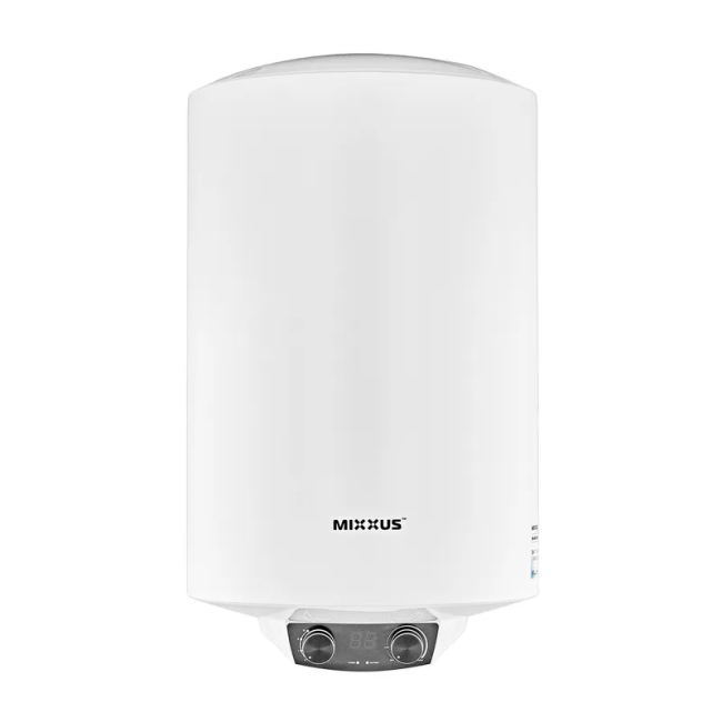 Водонагрівач "Циліндр" MIXXUS EWH-08050 ROUND DRY накопичувальний 50 л, сухий тен 2 kW (WH0608)