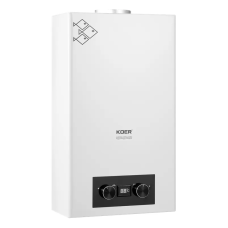 Газовая колонка Koer KWH.G0110 WHITE дымоходная 10 л/мин, цвет белый (KR5553)