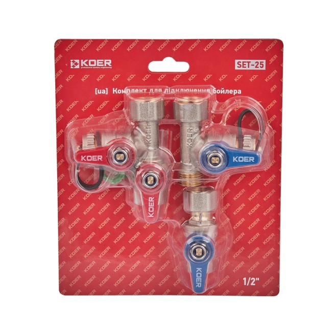 Комплект для підключення бойлера Koer SET-25 - 1/2 (KR5458)