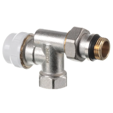 Кран термостатичний осьовий з системою "антипротікання" кутовий Koer KR.931-Gi - 1/2x1/2 (KR3064)