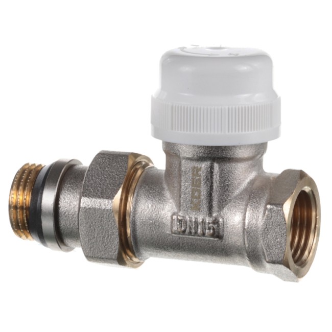 Кран термостатичний с поперед. налашт. KOER KR.953-Gi - 1/2" прямий, з сис."антипротікання" (KR3070)