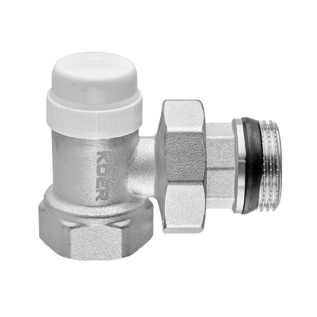 Кран термостатичний "антипротікання" кутовий Koer KR.921-Gi - 1" (KR5639)