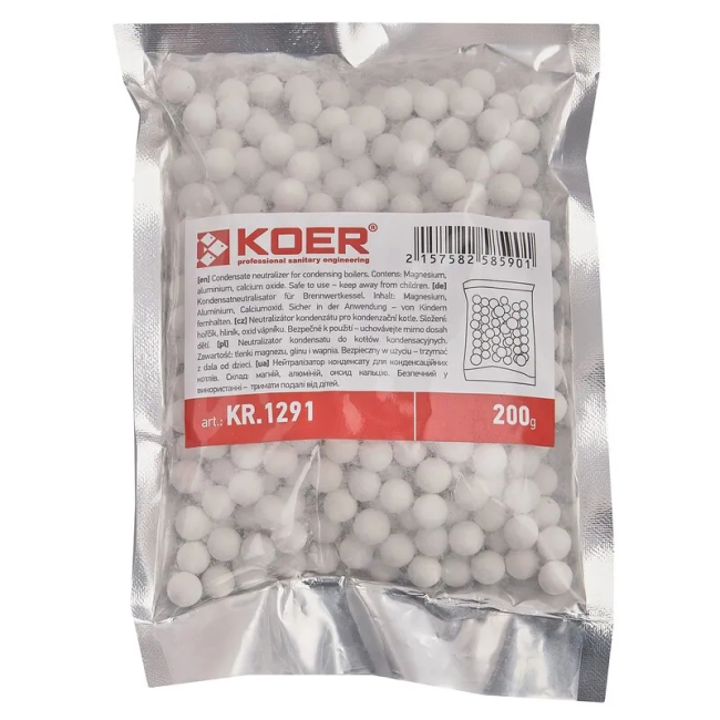 Нейтралізатор конденсату котла Koer KR.1291 гранули 200g (KR5859)