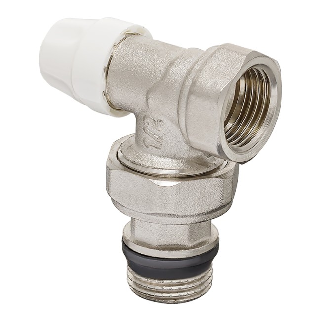 Комплект для підключення радіатора Koer SET-13 - 1/2"x1/2" (осьовий) з термоголовкою ВЗ (KR3176)