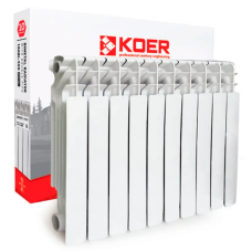 Радиатор секционный KOER 100 Bimetal-500 ROYAL (KR4957) / Цена за 1 секцию