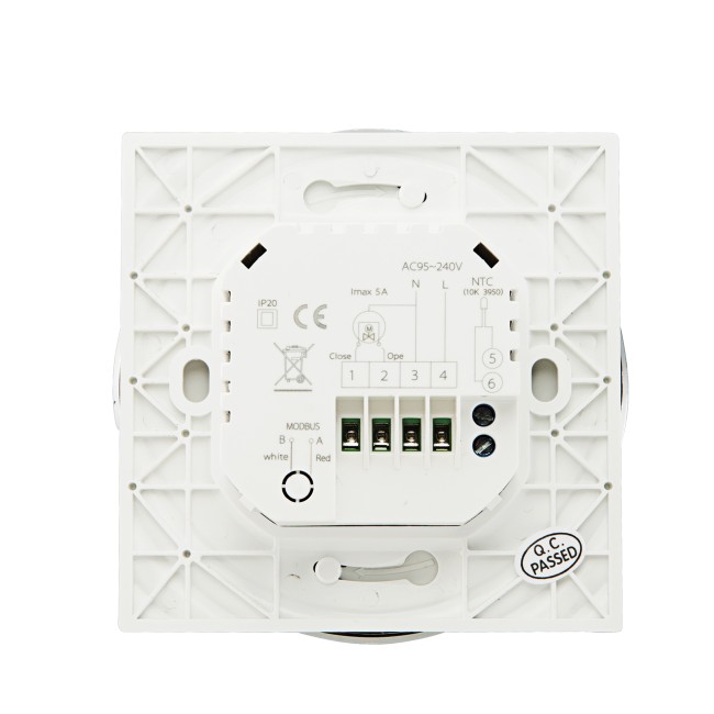 Проводной недельный термостат с WiFi BHT-6000-GALW