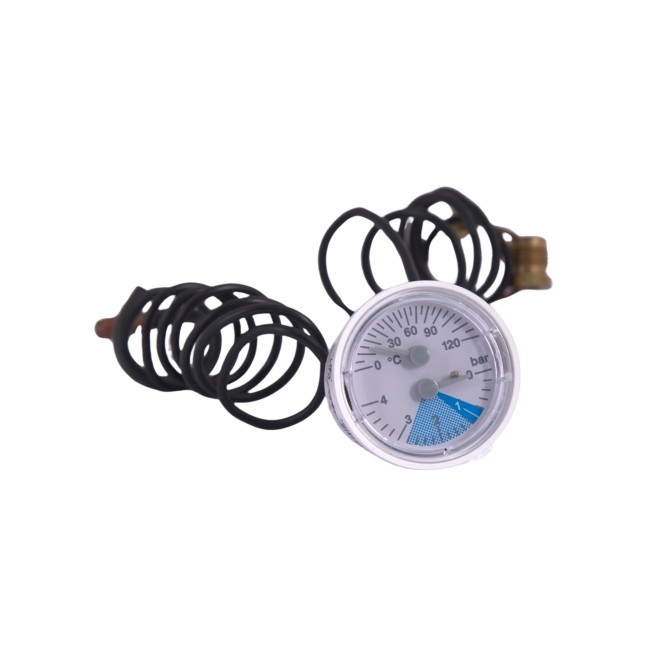 Sime FORMAT.ZIP 5, Metropolis Термоманометр (подключение резьба) (6217003)