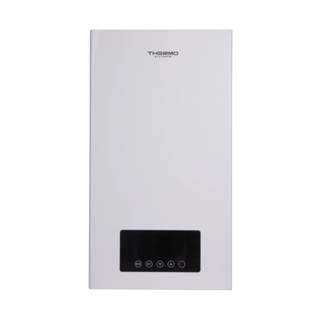 Комплексное решение Thermo Alliance для котельной: электрический котел 10 кВт + комплект бойлера + комбинированный напольный водонагреватель 100 л