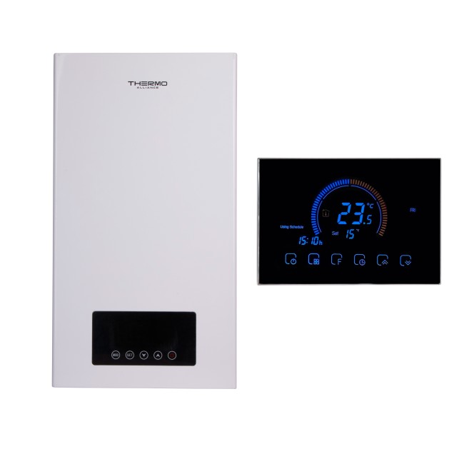 Комплексное решение Thermo Alliance для котельной: электрический котел 24 кВт + проводной термостат Wi-Fi