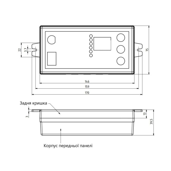 Контроллер для котла Thermo Alliance TA21 Н PID, управление вентилятором и насосом СО