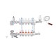 Коллекторная группа Icma 3/4" 5 выходов, с расходомером №A2K013