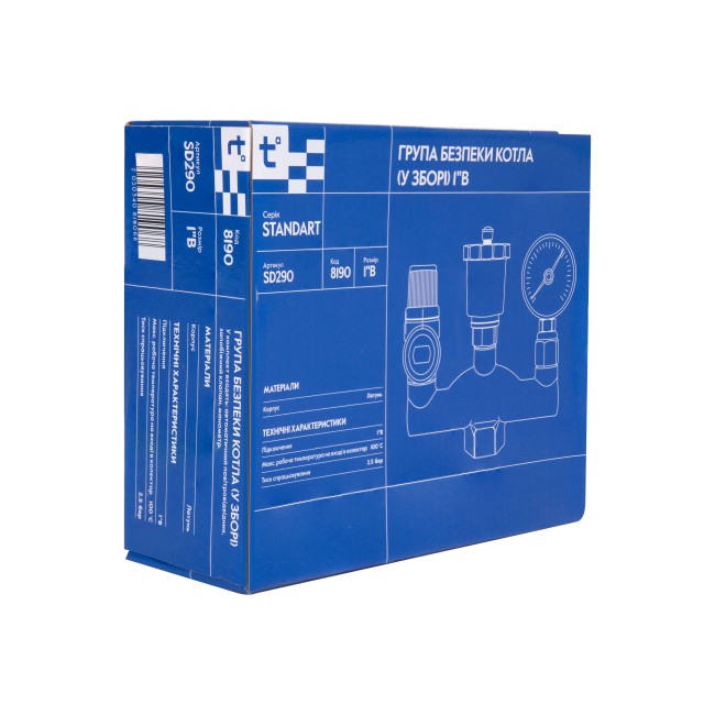 Група безпеки котла Thermo Alliance Standart  1" SD290