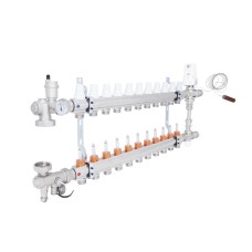 Коллекторная группа Icma 1" 11 выходов, с расходомером №K0111