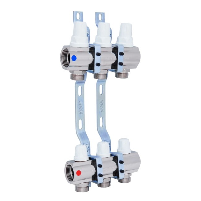 Колектор Icma 1" 3 виходи, без витратоміра №K005