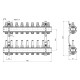 Коллектор Icma 1" 9 выходов, с расходомерами №K013