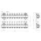 Коллектор Icma 1" 11 выходов, с расходомерами №K013
