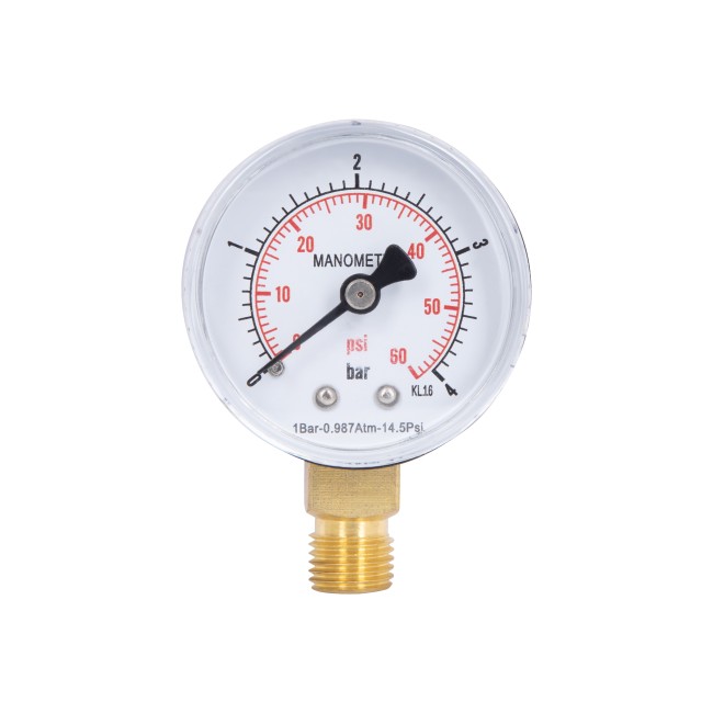 Манометр Thermo Alliance Standart 50 мм 1/4", нижнє підмикання SD1704B