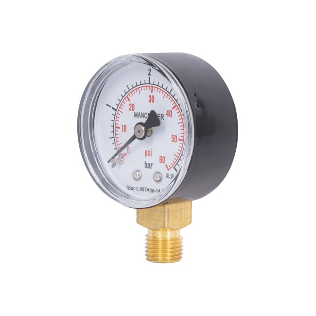 Манометр Thermo Alliance Standart 50 мм 1/4", нижнє підмикання SD1704B