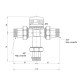 Смеситель термостатический Icma 3/4" №148