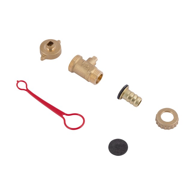 Кран шаровой Icma 1/2" сливной №146