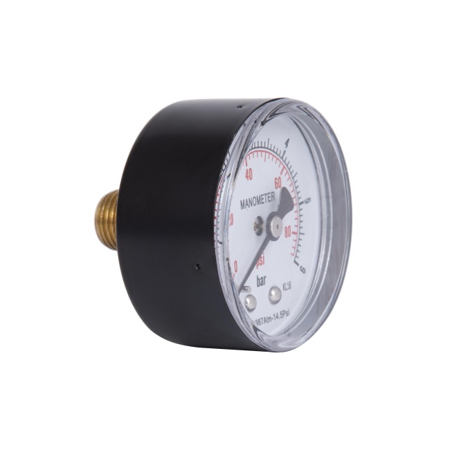 Манометр Thermo Alliance Standart 6 бар 1/4" , заднє підмикання SD1716B