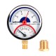 Термоманометр Thermo Alliance Standart 80 мм 1/2", нижнє підмикання SD17210B