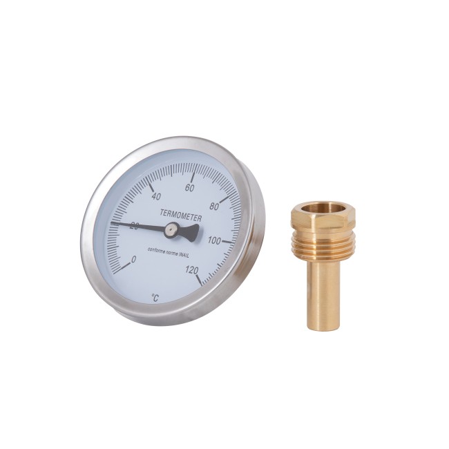 Термометр Thermo Alliance Standart 120°С 63 мм 1/2", заднє підключення SD17440MM