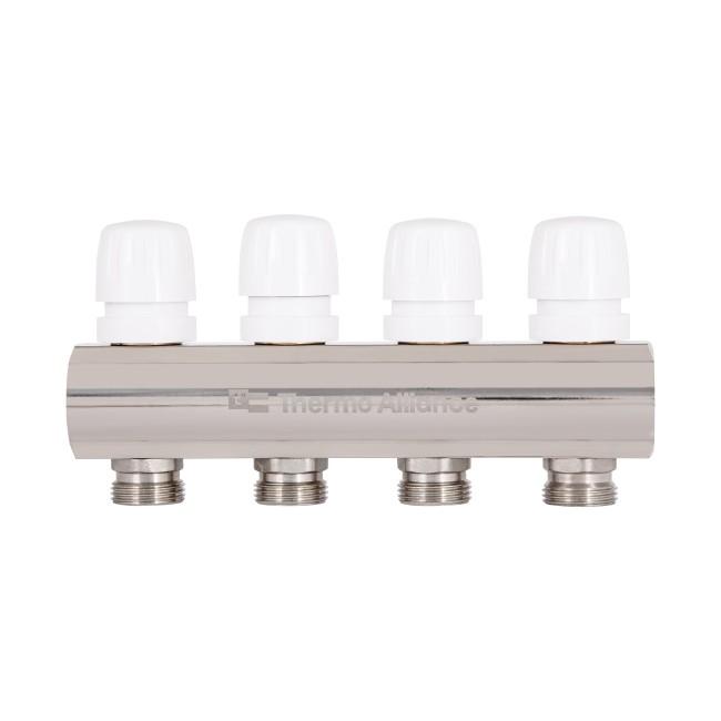 Коллектор с расходомерами Thermo Alliance Standart 1" 4 выхода SD235W4