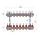 Коллектор с расходомерами Thermo Alliance Standart 1" 9 выходов SD235W9