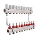 Коллектор с расходомерами Thermo Alliance Standart 1" 10 выходов SD235W10
