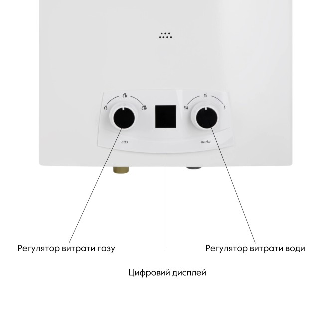 Колонка газовая дымоходная Thermo Alliance JSD20-10QB 10 л EURO