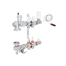 Коллекторная группа Icma 3/4" 2 выхода, с расходомером №A3K013