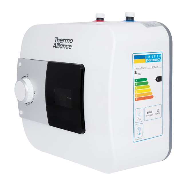 Водонагреватель электрический Thermo Alliance 10 л под мойку вертикальный, мокрый ТЭН 1,5 кВт SF10S15N