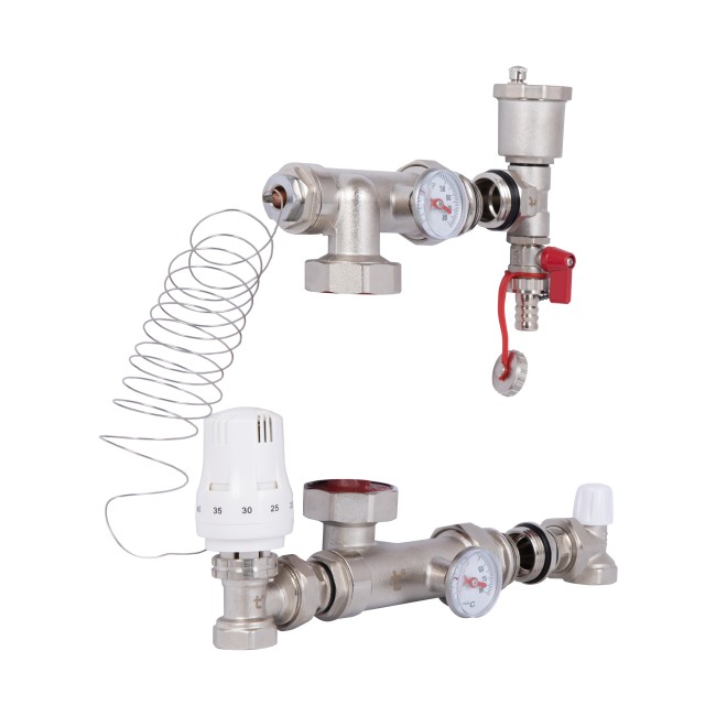 Смесительная группа Thermo Alliance Standart 1'' без байпаса SF006W25