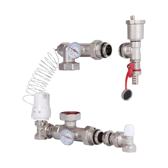 Смесительная группа Thermo Alliance Standart 1'' без байпаса SF006W25