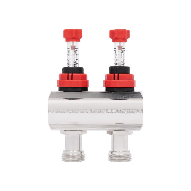 Колектор з витратомірами Thermo Alliance Forte 1" 2 виходи SF001W2
