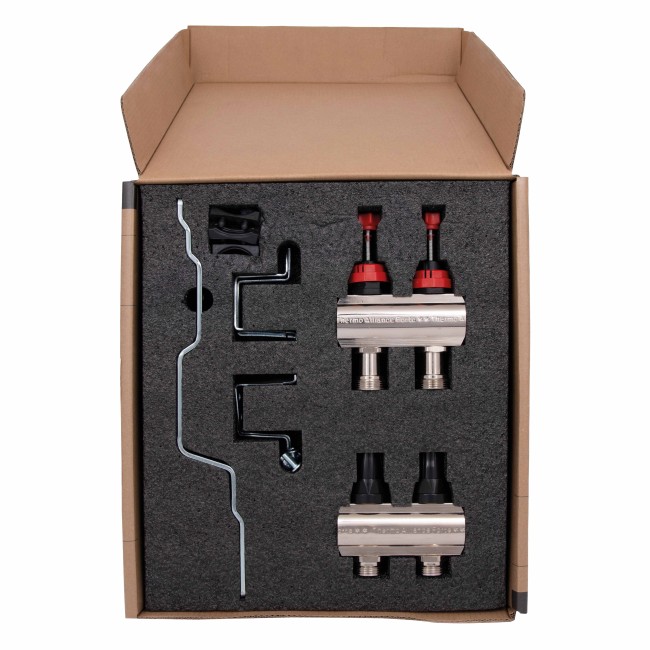 Колектор з витратомірами Thermo Alliance Forte 1" 2 виходи SF001W2