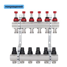 Коллектор с расходомерами Thermo Alliance Forte 1" 6 выходов SF001W6