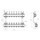 Коллектор с расходомерами Thermo Alliance Forte 1" 9 выходов SF001W9