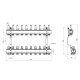 Коллектор с расходомерами Thermo Alliance Forte 1" 10 выходов SF001W10