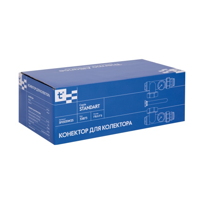 Коннектор для коллектора Thermo Alliance Standart 1" SF005W25