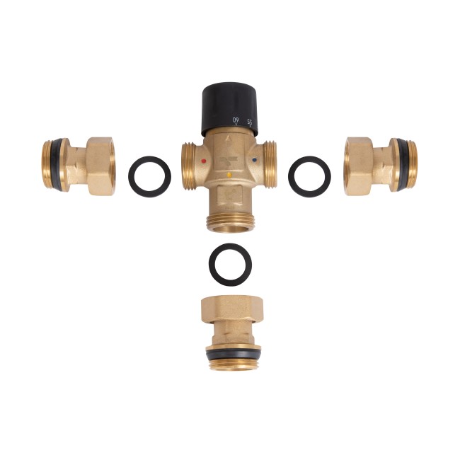 Смеситель термостатический Thermo Alliance Forte 1" SF010W25