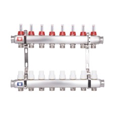 Коллектор с расходомерами Thermo Alliance Standart 1" 8 выходов SD0048