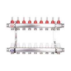 Коллектор с расходомерами Thermo Alliance Standart 1" 9 выходов SD0049