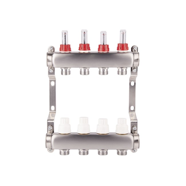 Коллектор с расходомерами Thermo Alliance Standart 1" 10 выходов SD00410