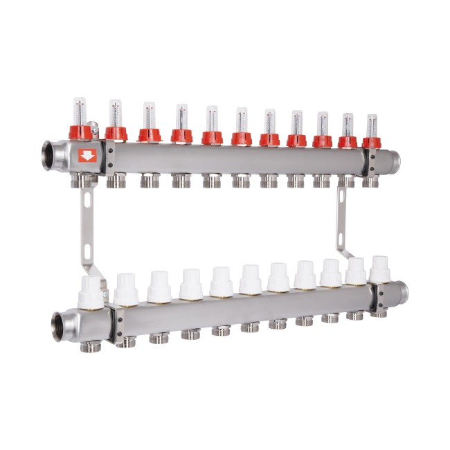 Коллектор с расходомерами Thermo Alliance Standart 1" 11 выходов SD00411
